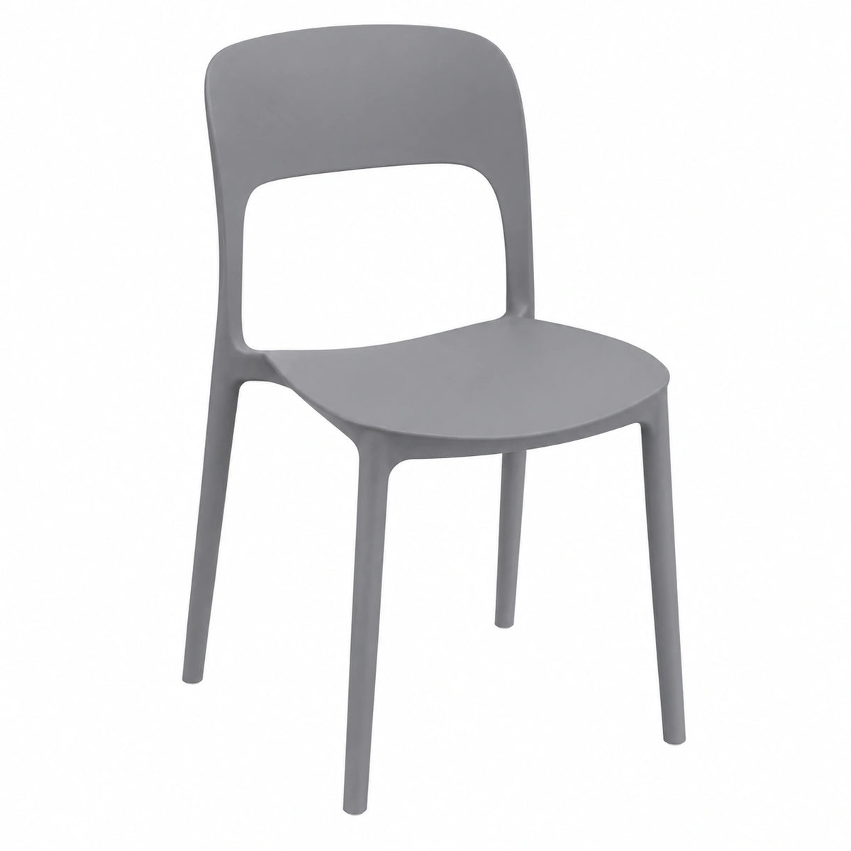 Chaise, coloris gris, pour la salle à manger ou la cuisine