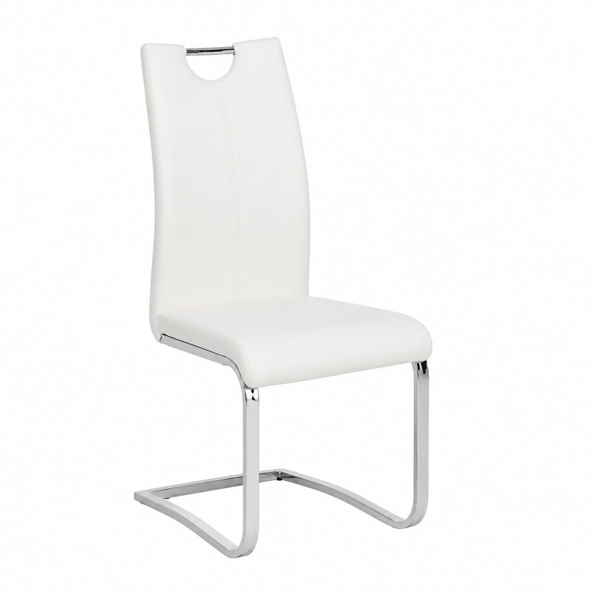 Chaise, coloris blanc, pour la salle à manger ou la cuisine