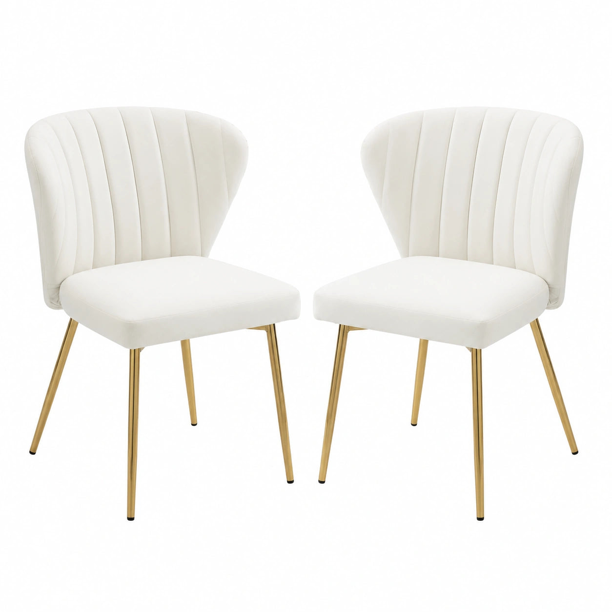 Chaise, rembourré, en velours, coloris doré, pour la salle à manger ou la cuisine